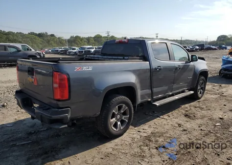 2015 Chevrolet Colorado Z71 из США, поврежденный, VIN 1GCGTCE39F1197702